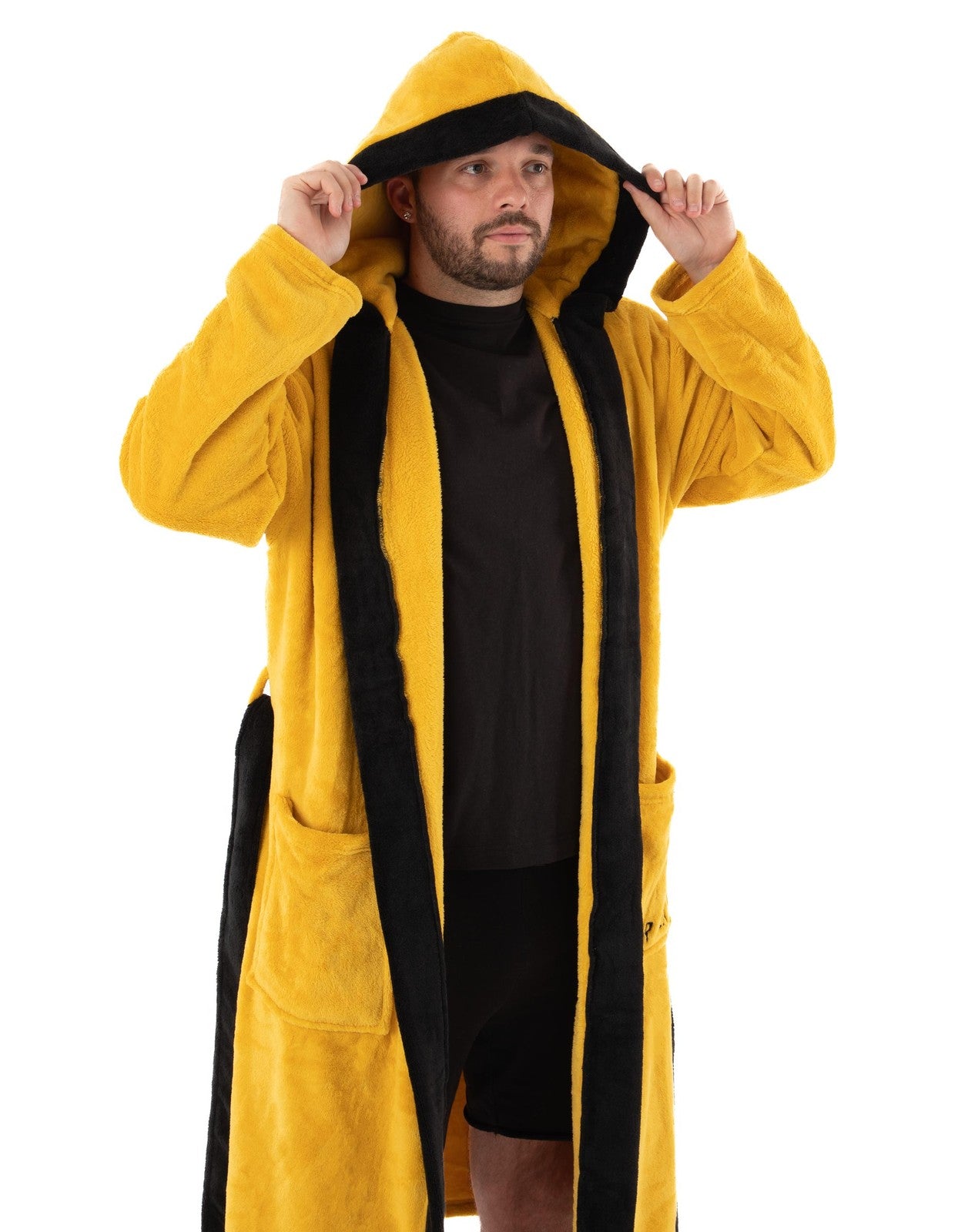 Star Trek Hooded Bathrobe | Mens Yellow | Official Merch