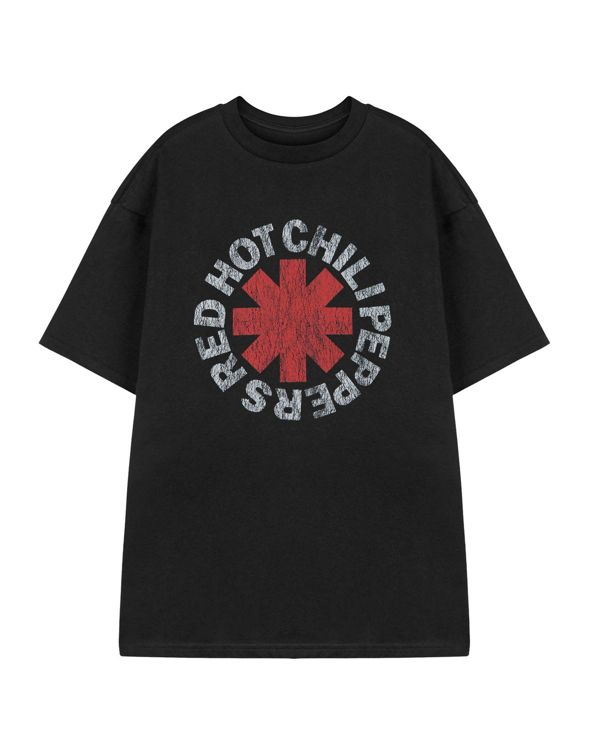 Red Hot Chili Peppers Short Sleeved T-Shirt | Unisex Black | Official Merch