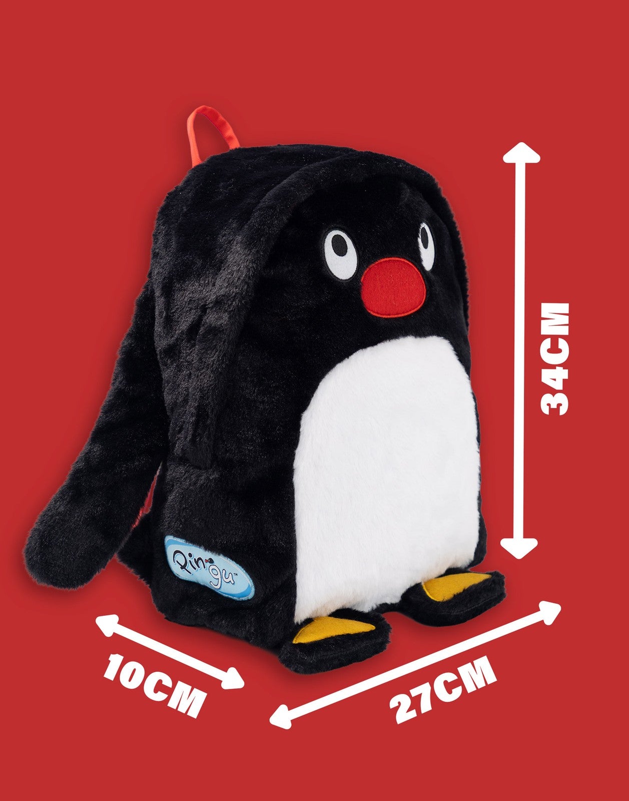 Pingu Backpack | Unisex Kids Black | Official Merch