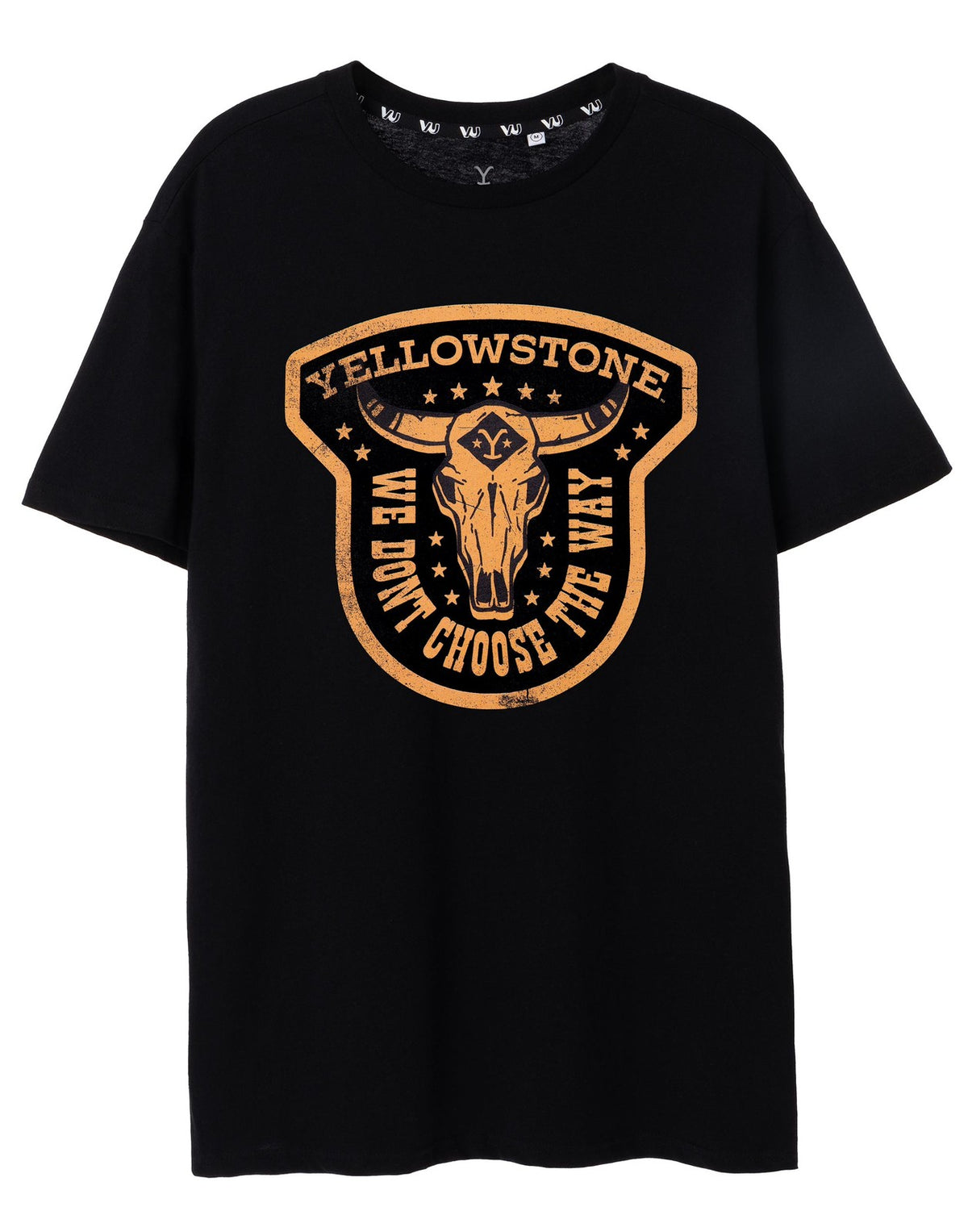 Yellowstone Short Sleeved T-Shirt | Mens Black | Official Merch