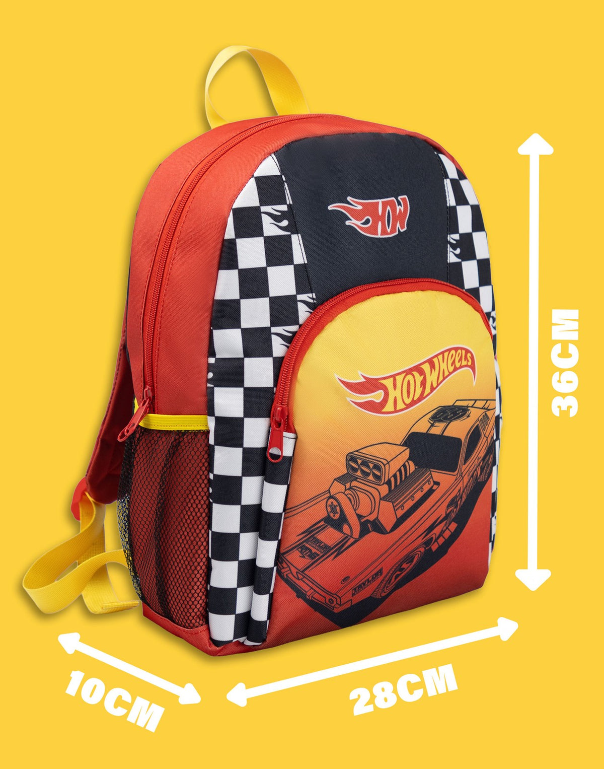 Hot Wheels Backpack | Boys Red | Official Merch