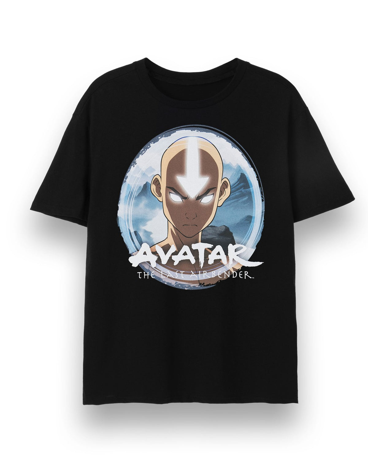 Avatar: The Last Airbender Short Sleeved T-Shirt | Mens Black | Official Merch