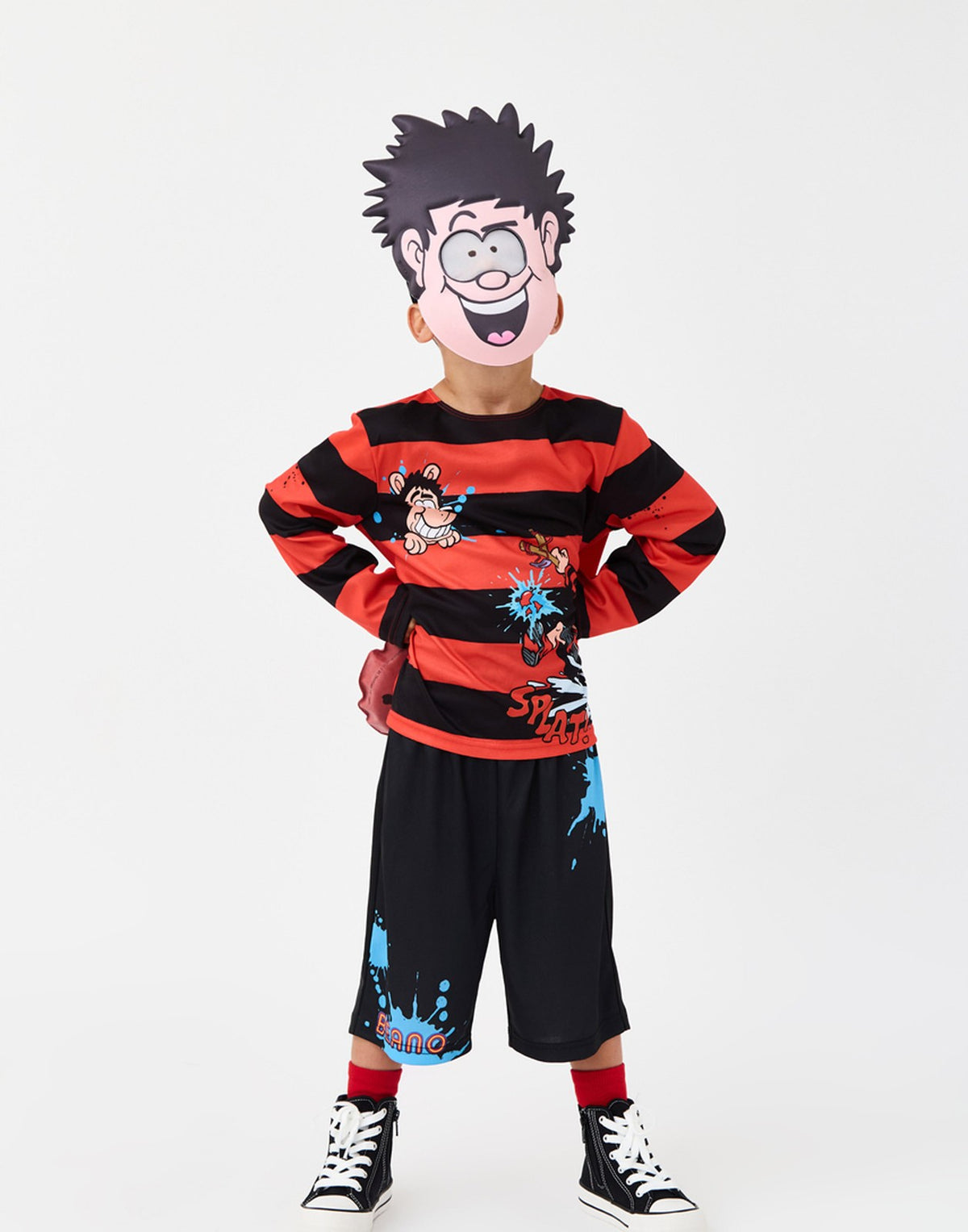 Beano 3 Piece Costume | Boys Multicoloured | Official Merch