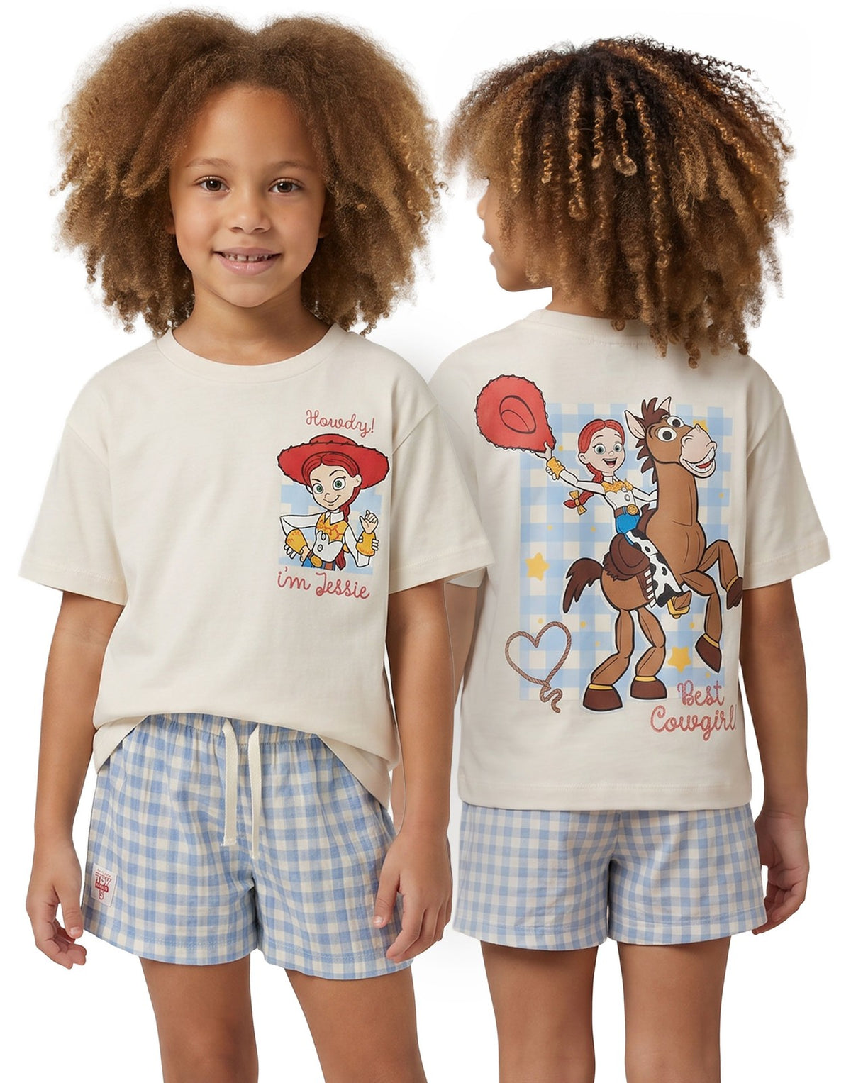 Disney T-Shirt and Shorts Set | Girls White | Official Merch