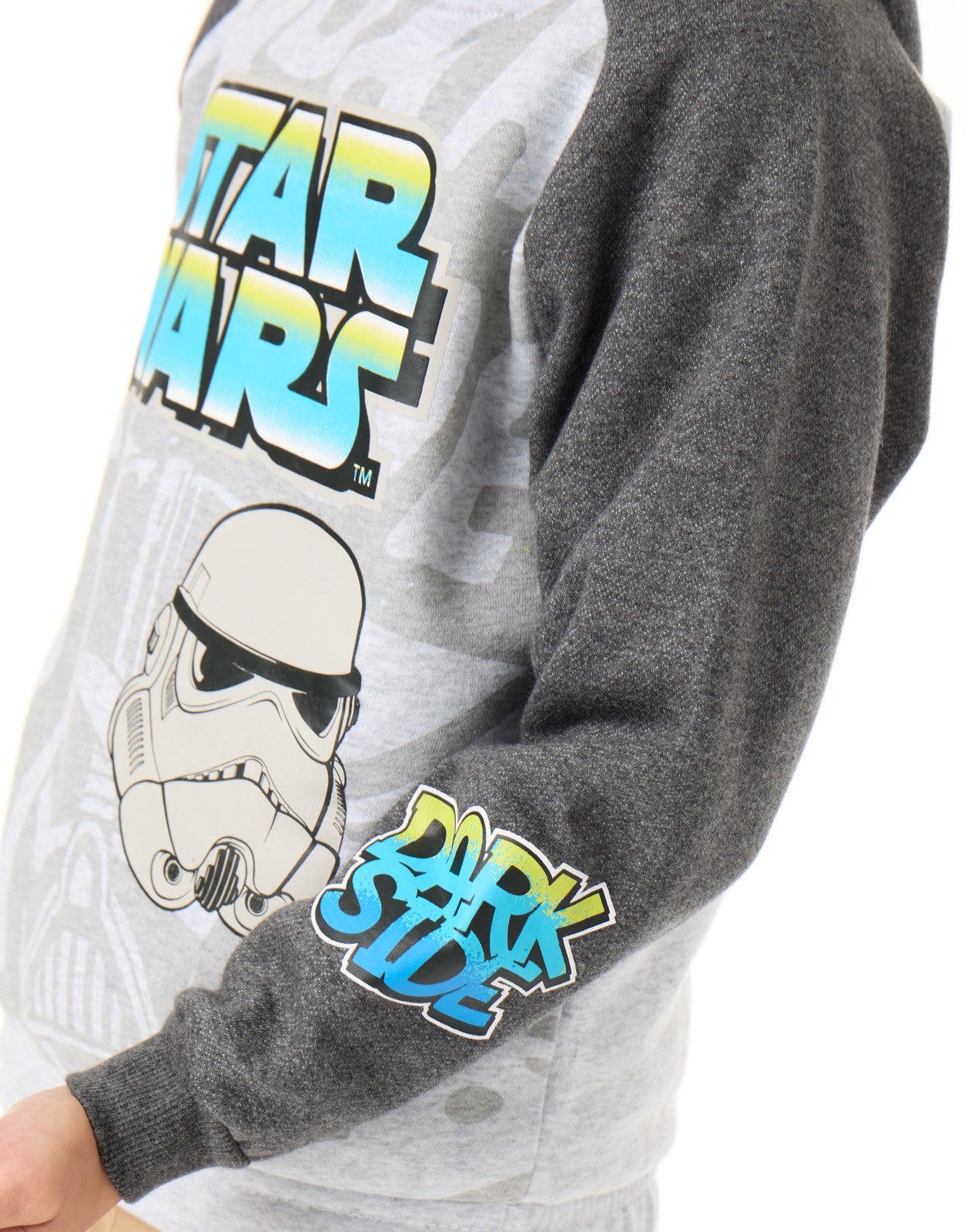 Star Wars Hoodie | Unisex Kids Grey | Official Merch