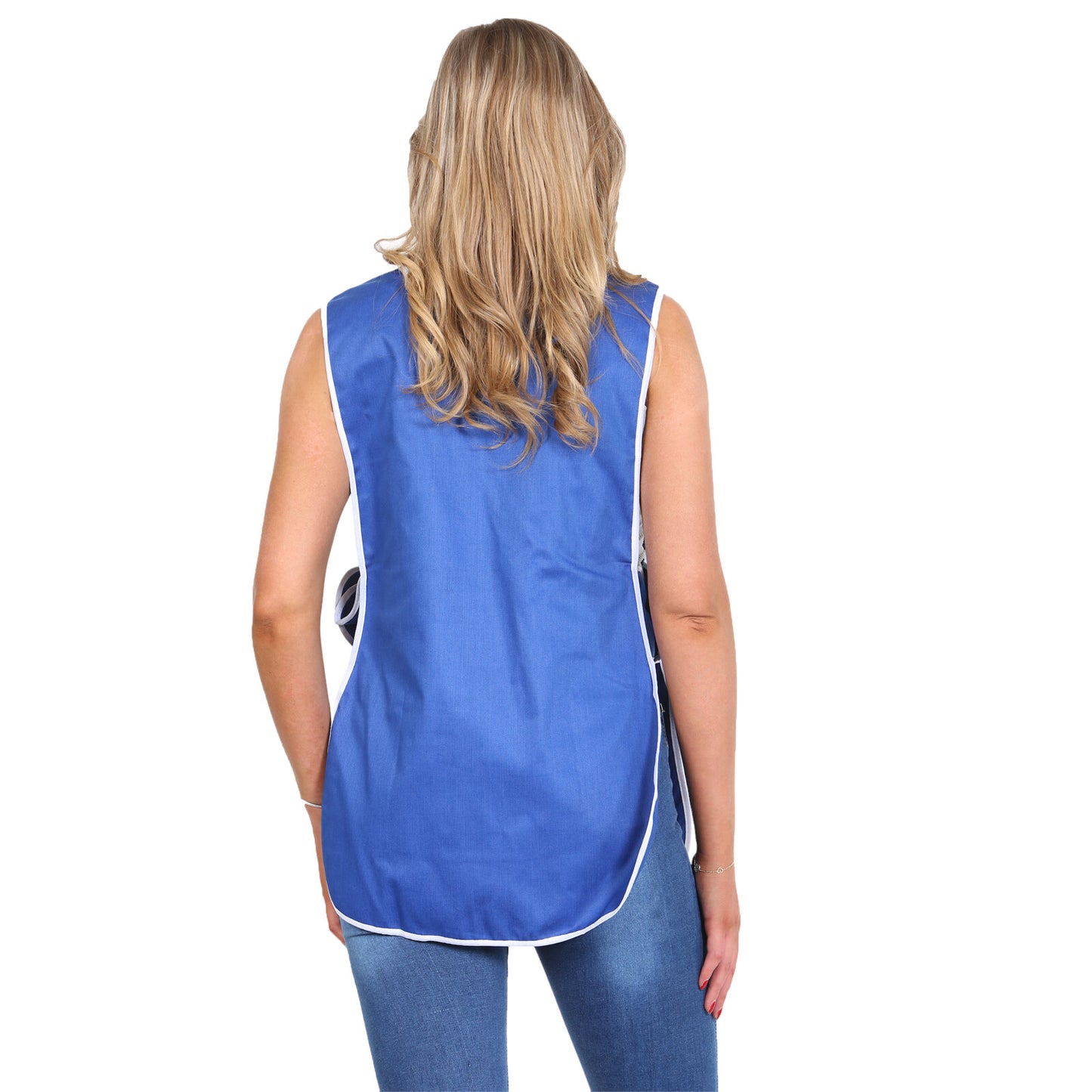 LADIES TABARD WOMENS TABBARD APRON WITH POCKET KITCHEN CLEANING CHEF WORK WEAR