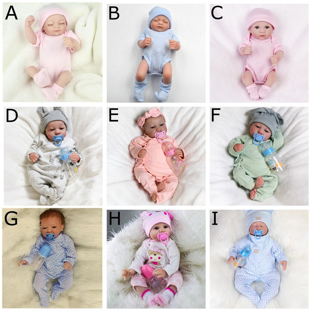 Realistic Reborn Baby Dolls Vinyl Silicone Real Life Newborn Girl Boy Doll Gifts