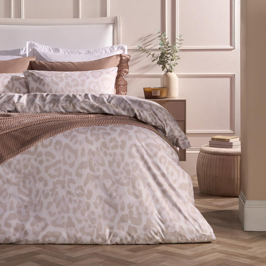OHS Leoaprd Bedding Set Soft Microfibre Duvet Cover with Pillowcase