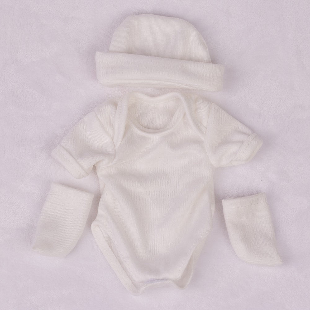 Doll Clothes Outfit Romper for 10"-11" Reborn Baby Dolls Boy/Girl Doll DIY Gifts