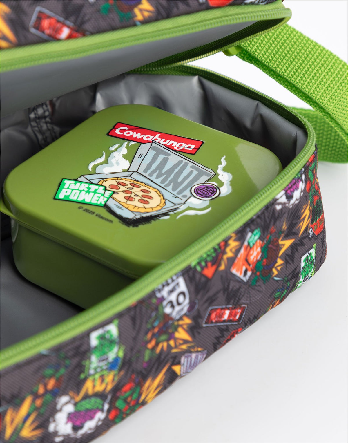 Teenage Mutant Ninja Turtles Lunch Bag, Lunch Box and Bottle Set | Boys Green |