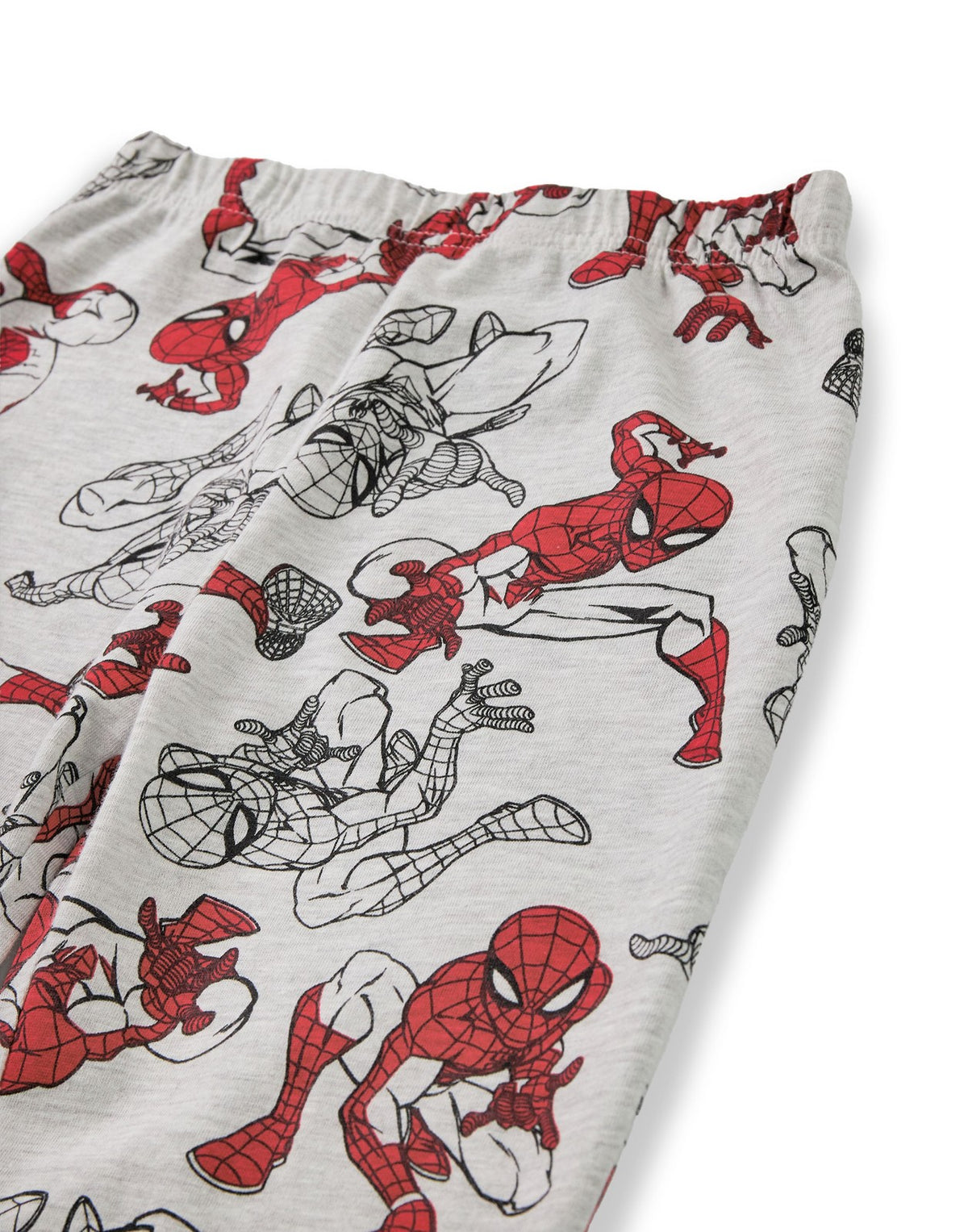 Marvel Long Sleeve Long Leg Pyjama Set | Boys Grey AOP | Official Merch