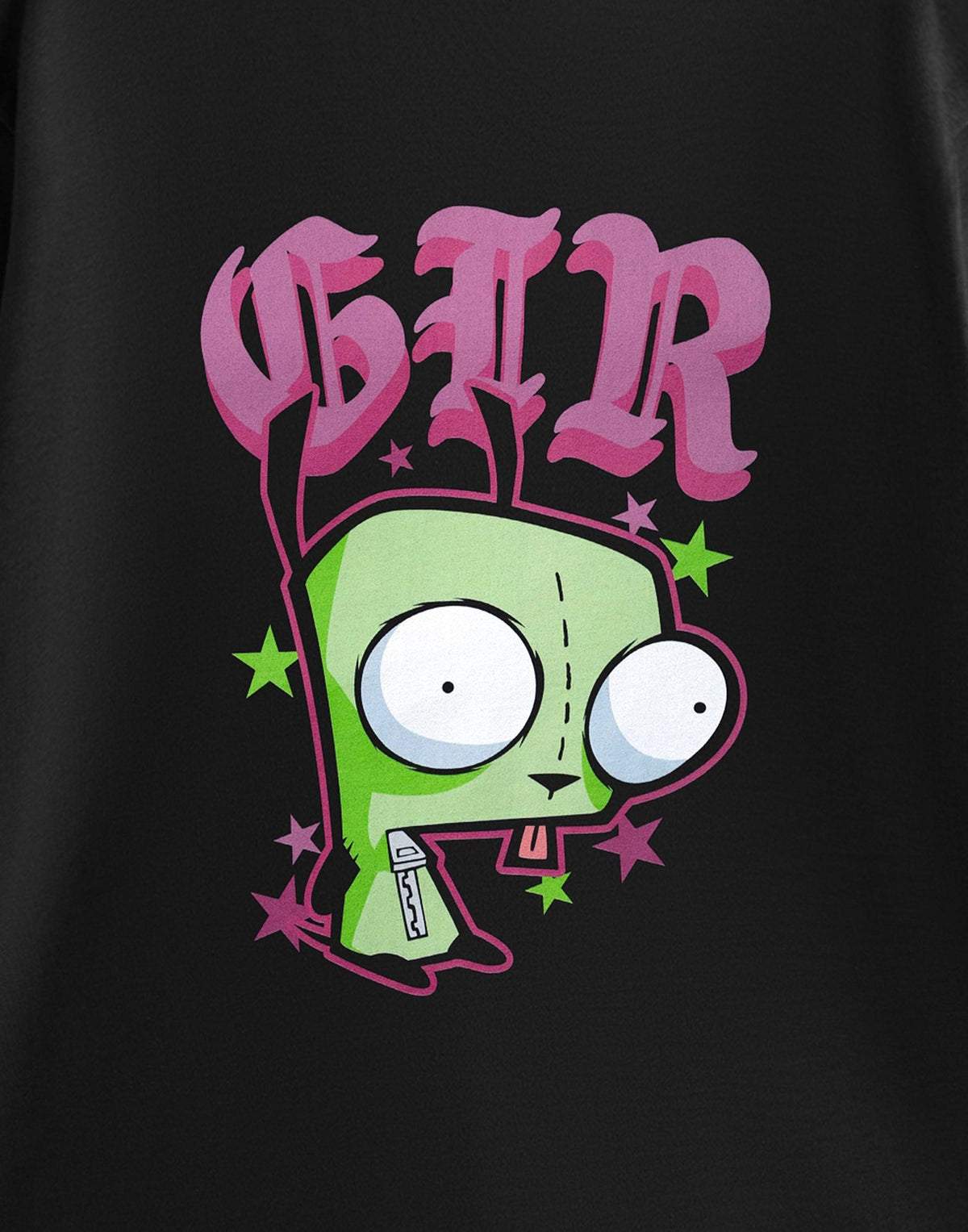 Invader Zim Short Sleeved T-Shirt | Mens Black | Official Merch