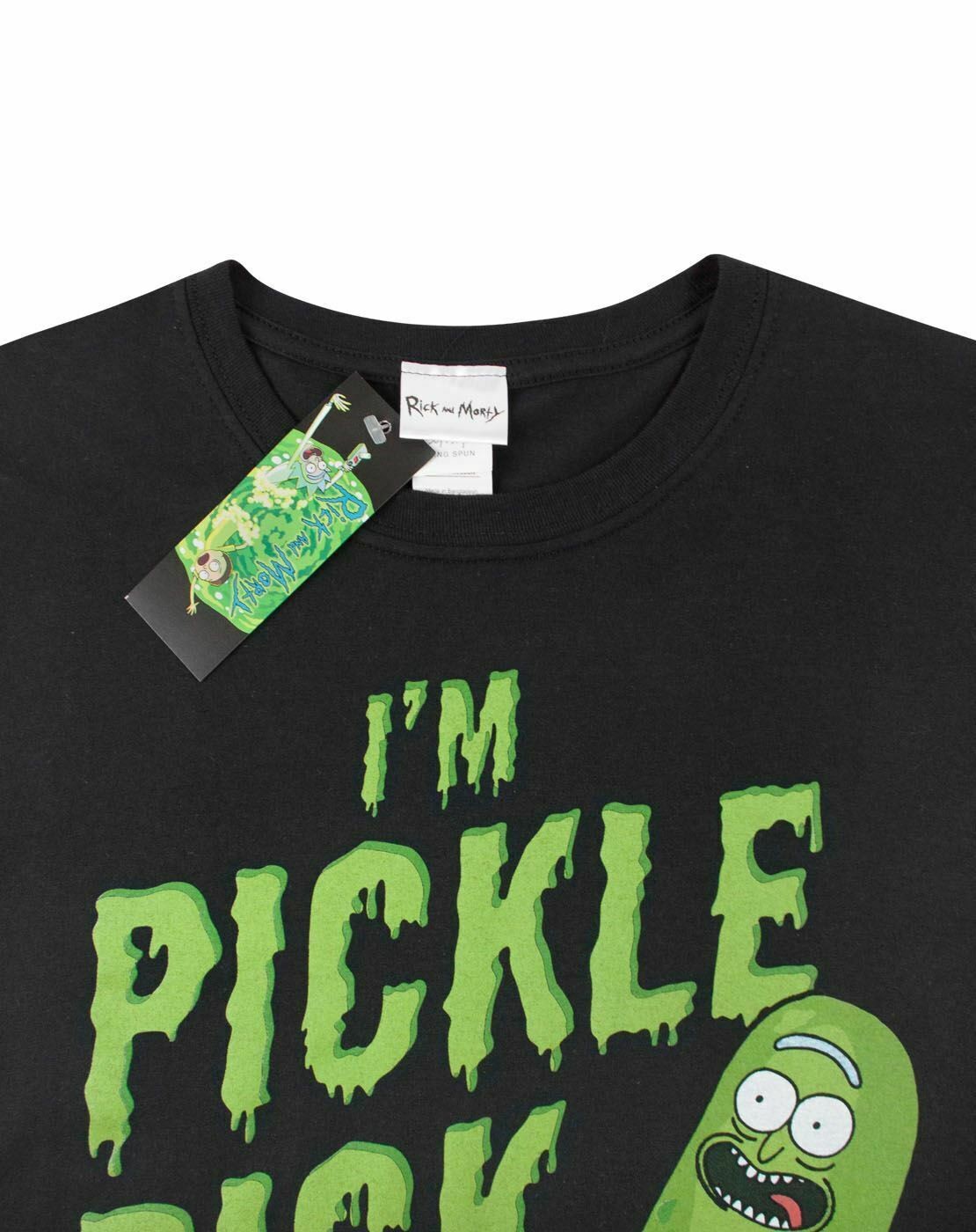 Rick And Morty Short Sleeved T-Shirt | Mens Black | Official Merch