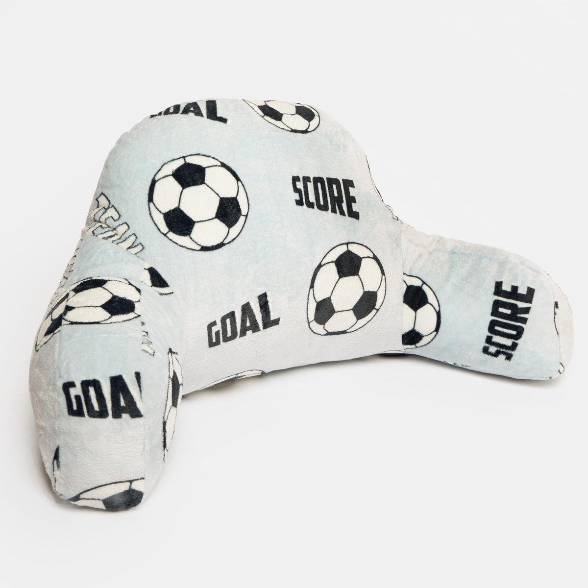 Cuddle Cushion Reading Pillow Football Fleece Kids Chair Support Lumbar Backrest
