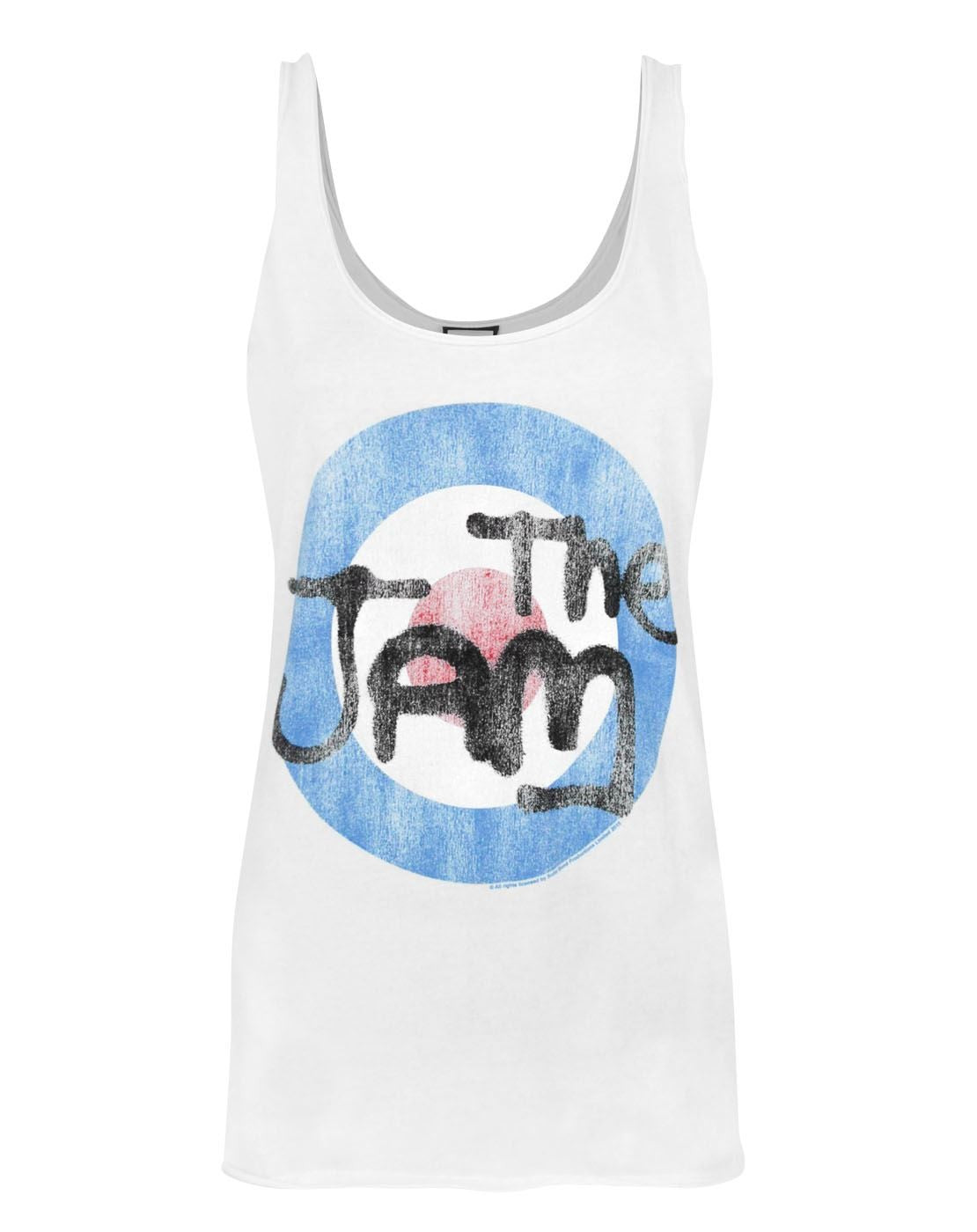 Amplified Clothing Vest | Womens White | Official Merch