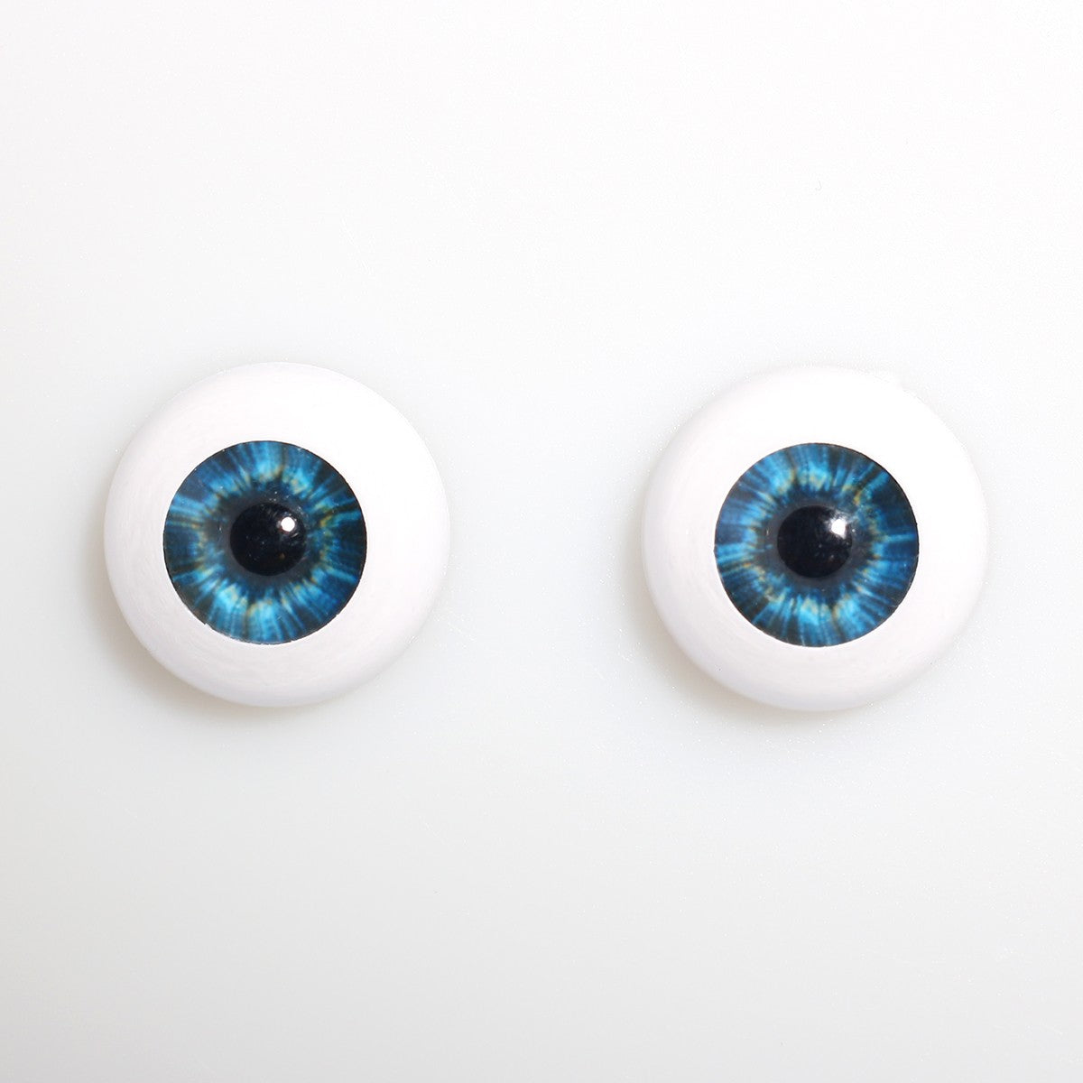2 Pairs Reborn Baby Doll Eyes Half Round Acrylic Eyeballs Accessories DIY Supply