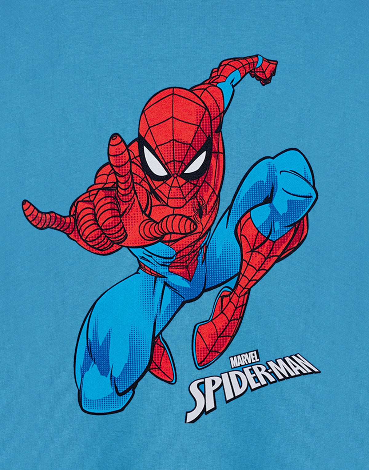 Marvel Short Sleeved T-Shirt | Boys Blue | Official Merch