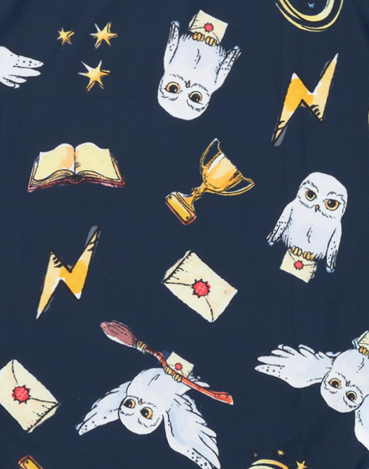 Harry Potter 1 Piece Swimming Costume | Girls Navy | Official Merch