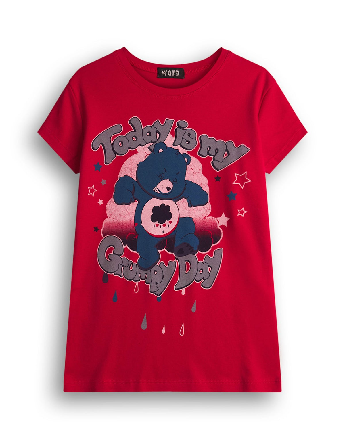 Care Bears Short Sleeved T-Shirt | Womens Red | Official Merch