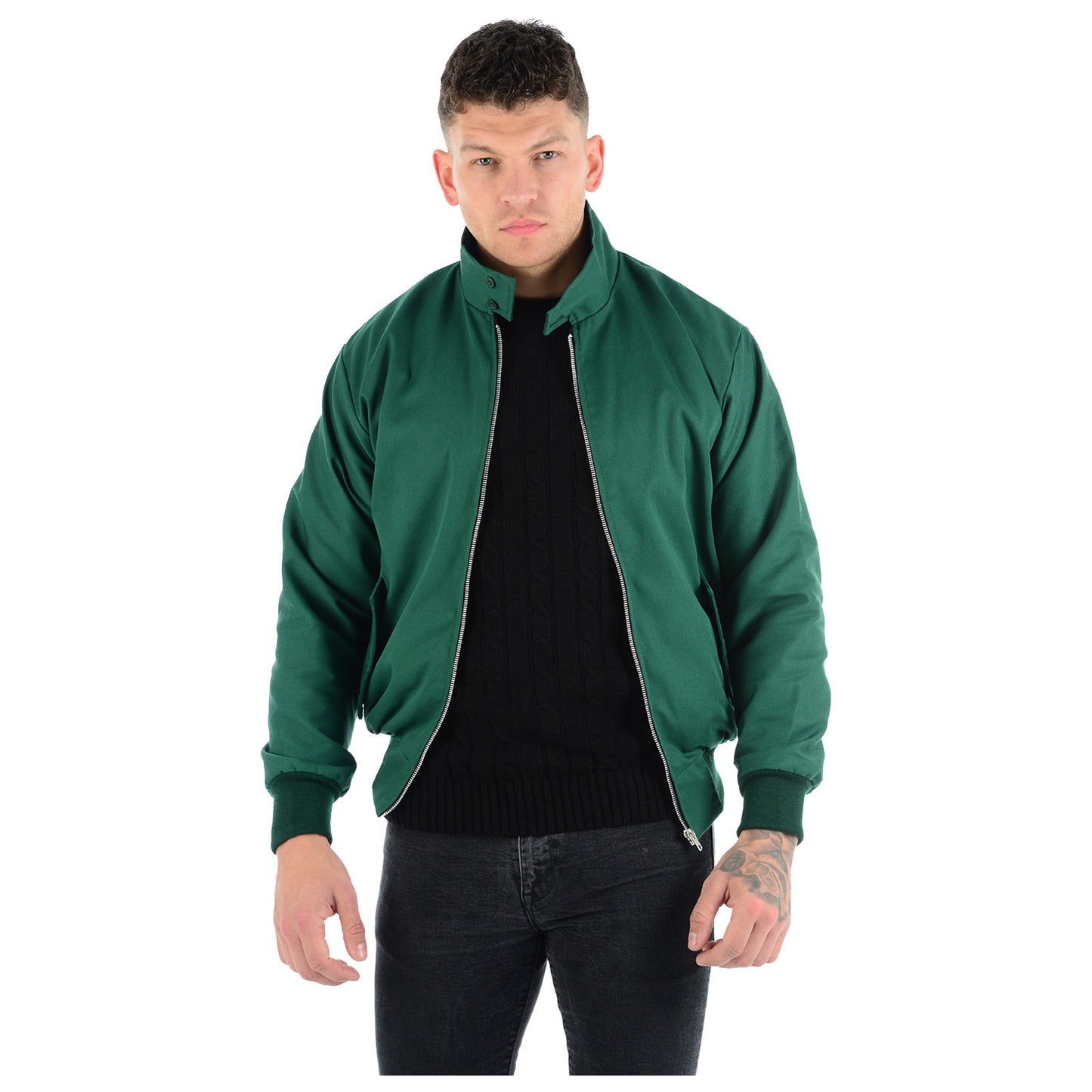 MENS JACKET CLASSIC TRENDY VINTAGE RETRO SCOOTER 1970'S BOMBER MOD COAT TOP NEW
