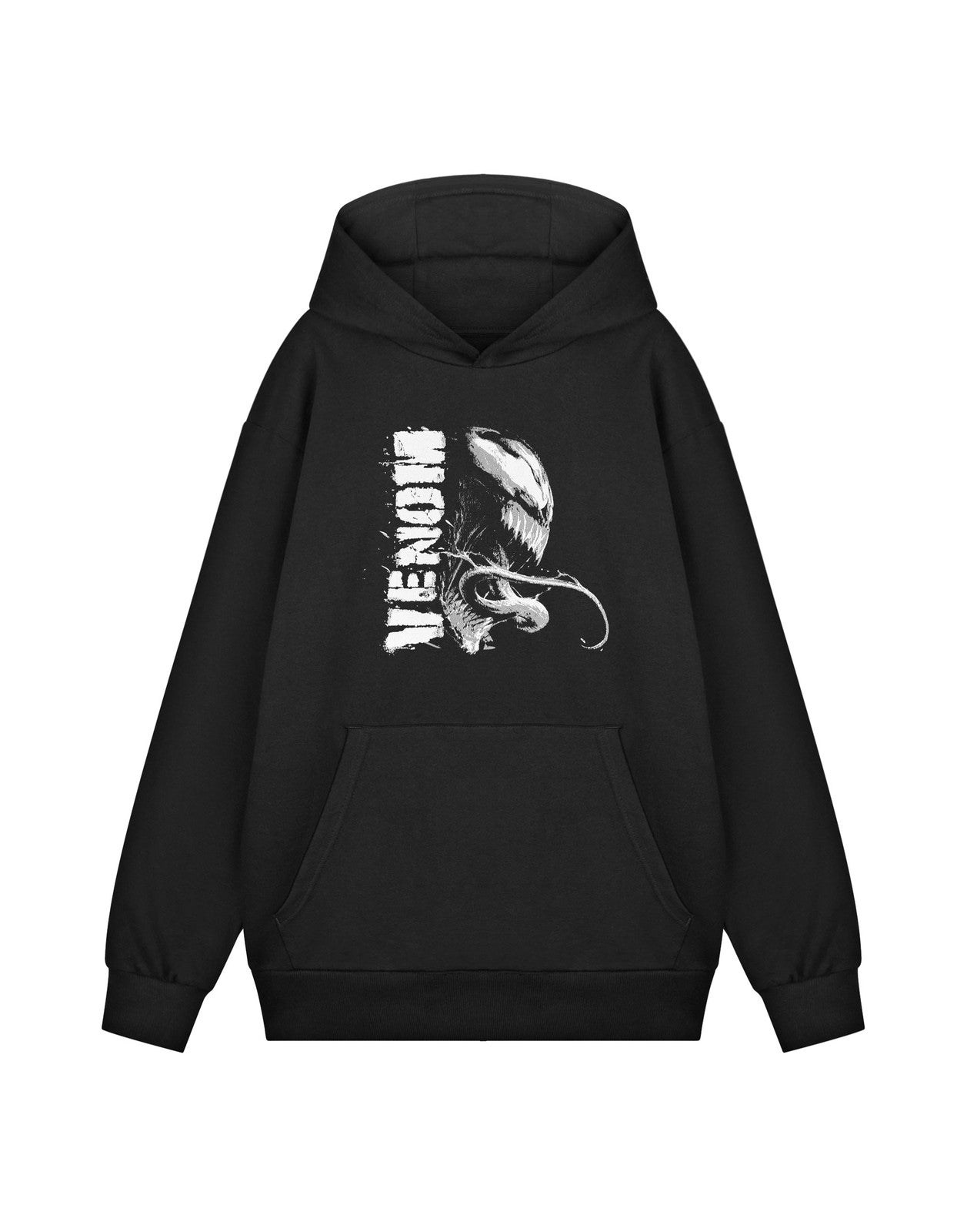 Marvel Hoodie | Mens Black | Official Merch