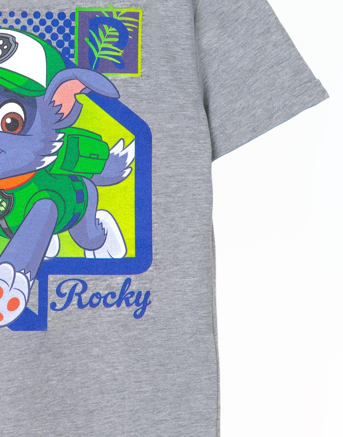 Paw Patrol Short Sleeved T-Shirt | Boys Grey Marl | Official Merch