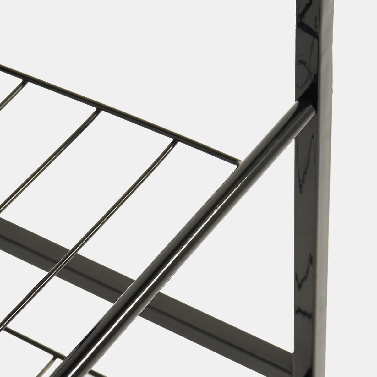4 Tier Storage Unit Shoe Organiser Hallway Office Home Decor Wire Shelving Unit