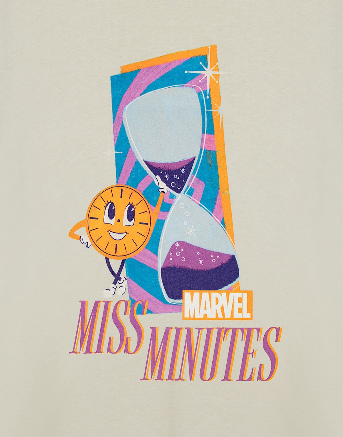 Marvel Short Sleeved T-Shirt | Womens Oatmeal | Official Merch
