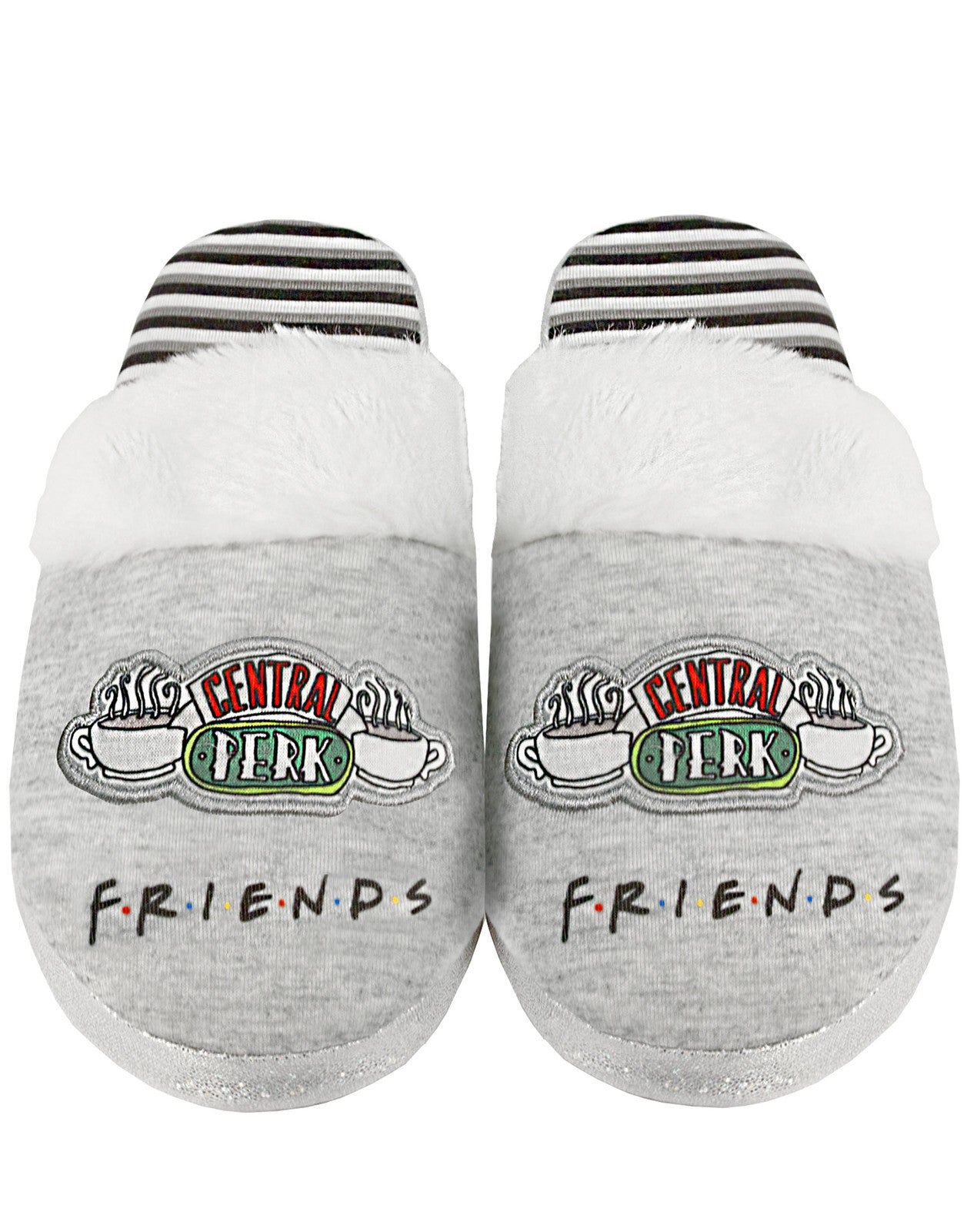 Friends Mule Slippers | Girls Grey | Official Merch
