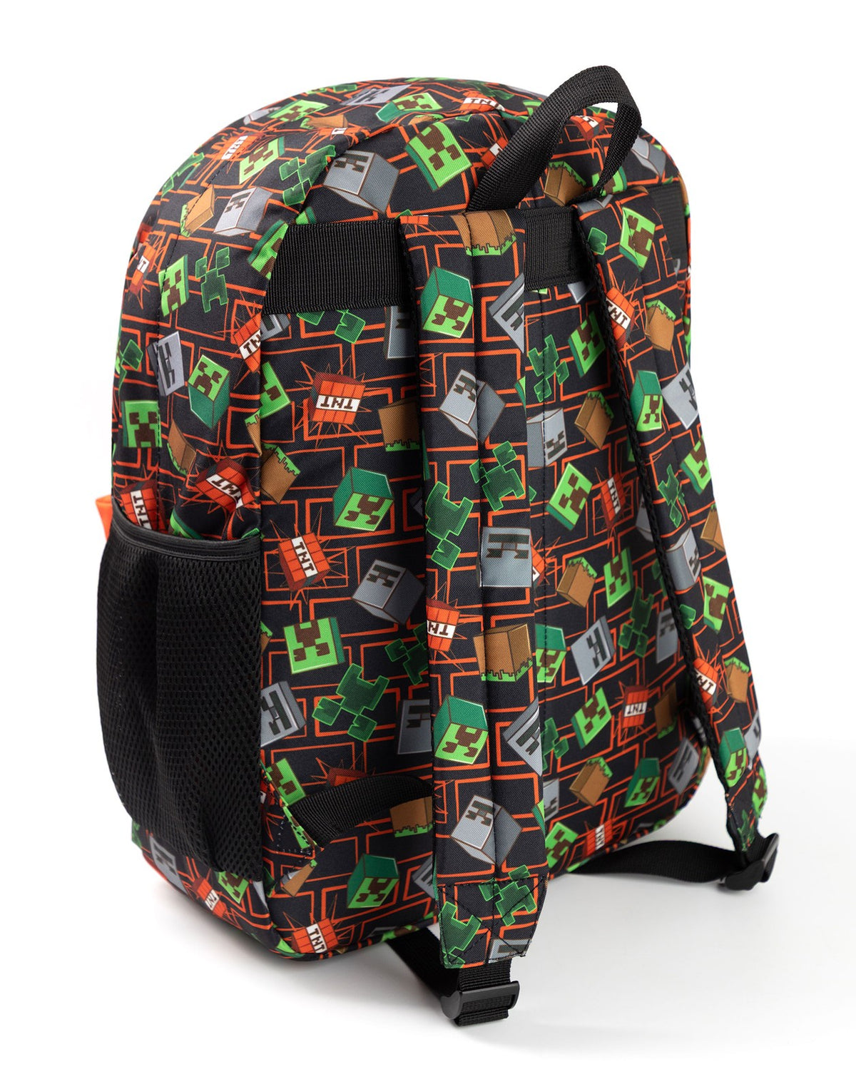 Minecraft 3 Piece Backpack Set | Unisex Kids Multicoloured Gaming | Official Mer