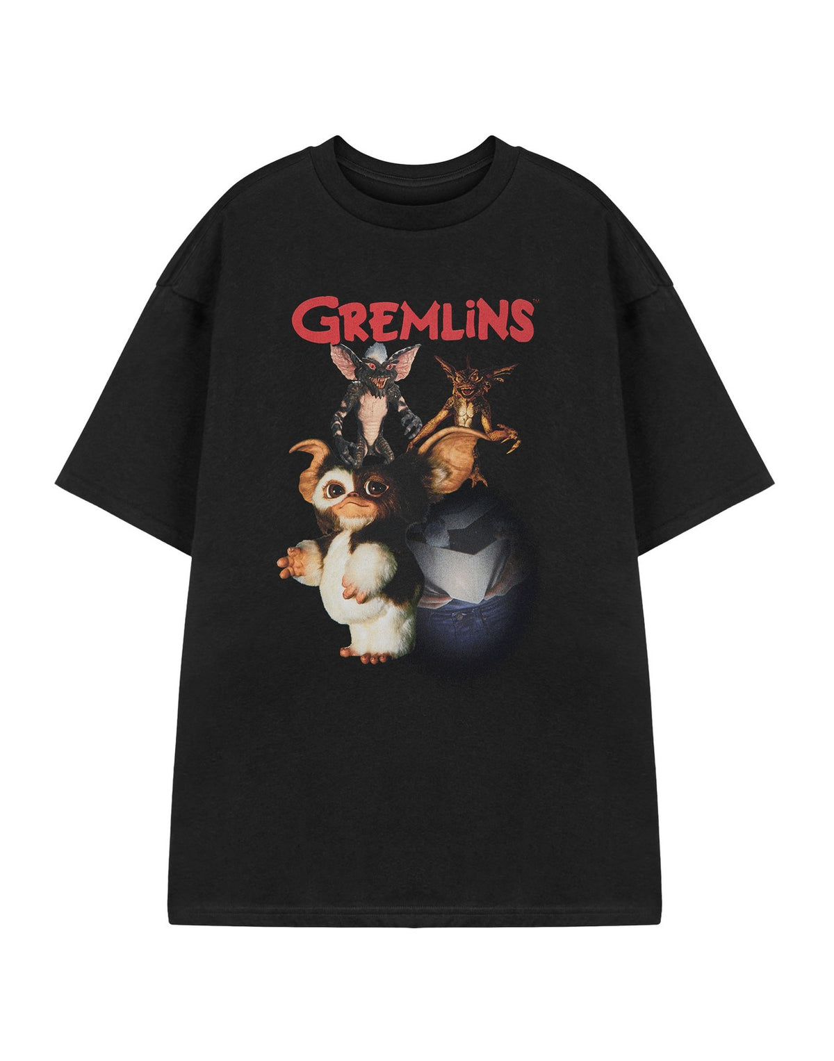 Gremlins Short Sleeved T-Shirt | Unisex Black | Official Merch