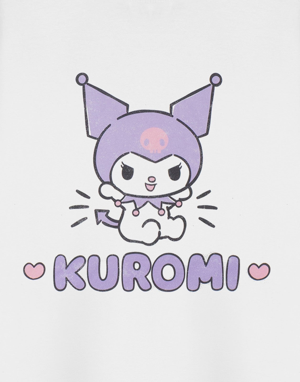 Hello Kitty Short Sleeved T-Shirt | Girls White | Official Merch