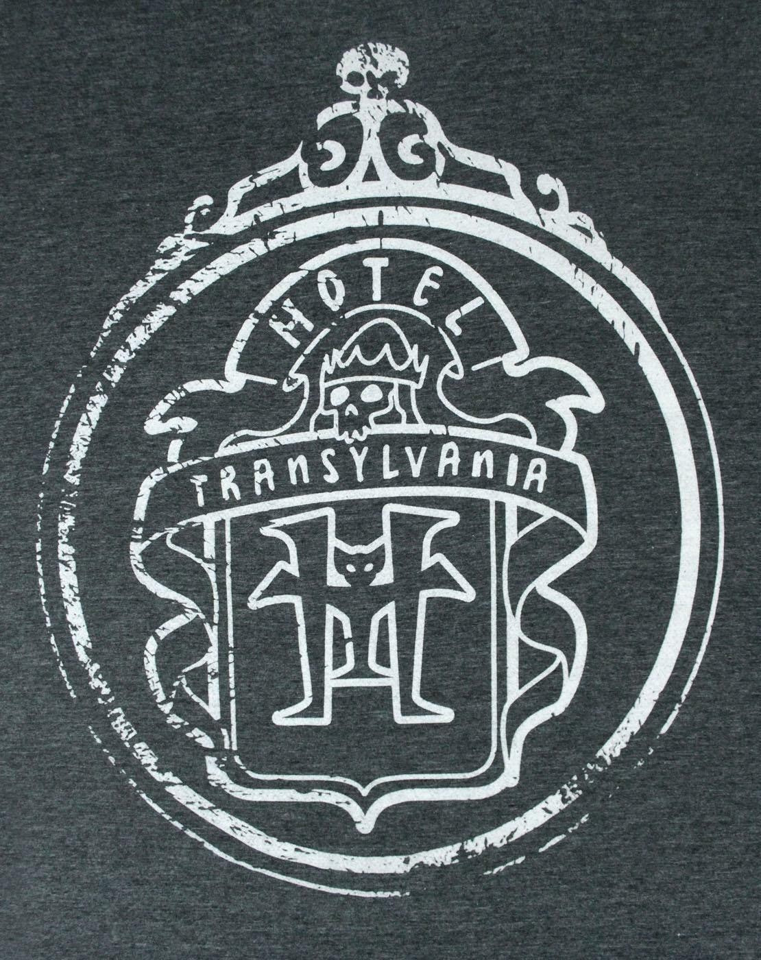 Hotel Transylvania Short Sleeved T-Shirt | Mens Grey | Official Merch