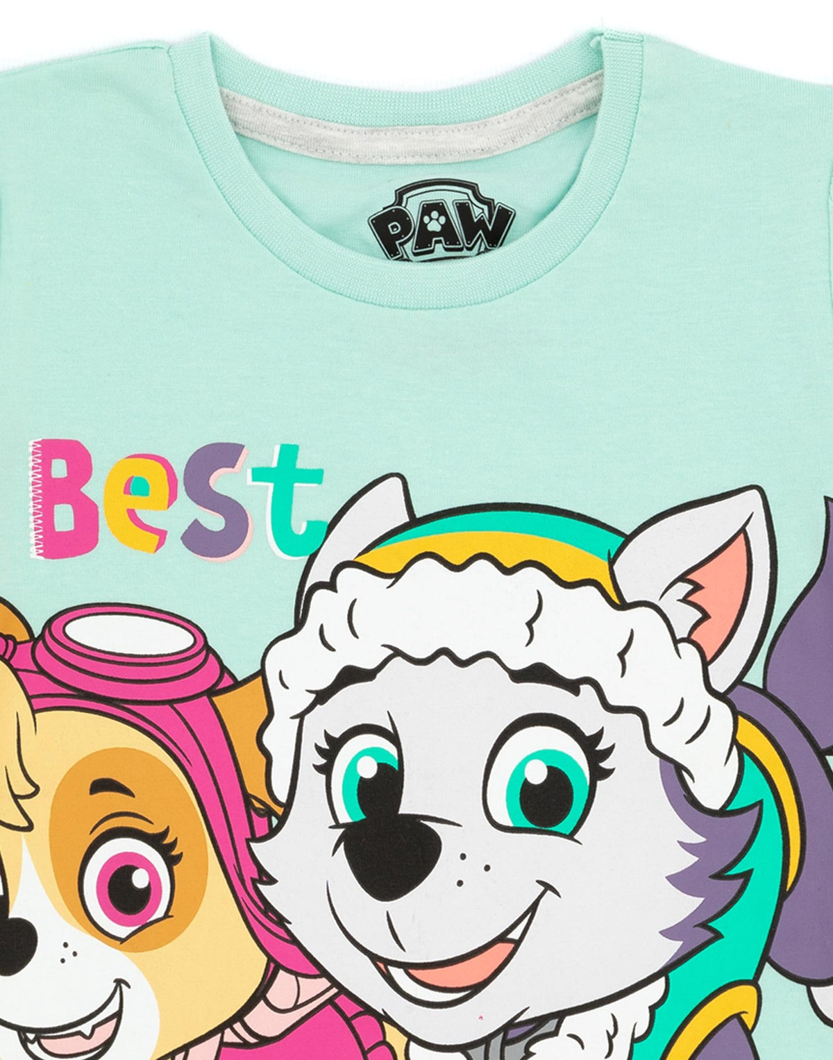 Paw Patrol Short Sleeve Short Leg Pyjama Set | Girls Blue | Official Merch