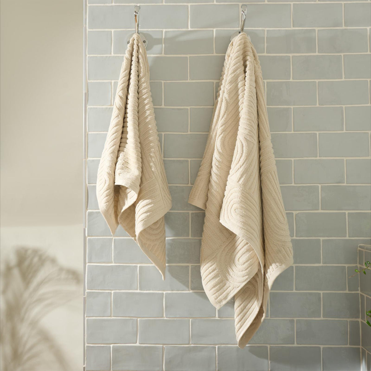 Luxury Hand Towel Soft Texture Absorbent Arch Jacquard 100% Cotton Bath Bathroom