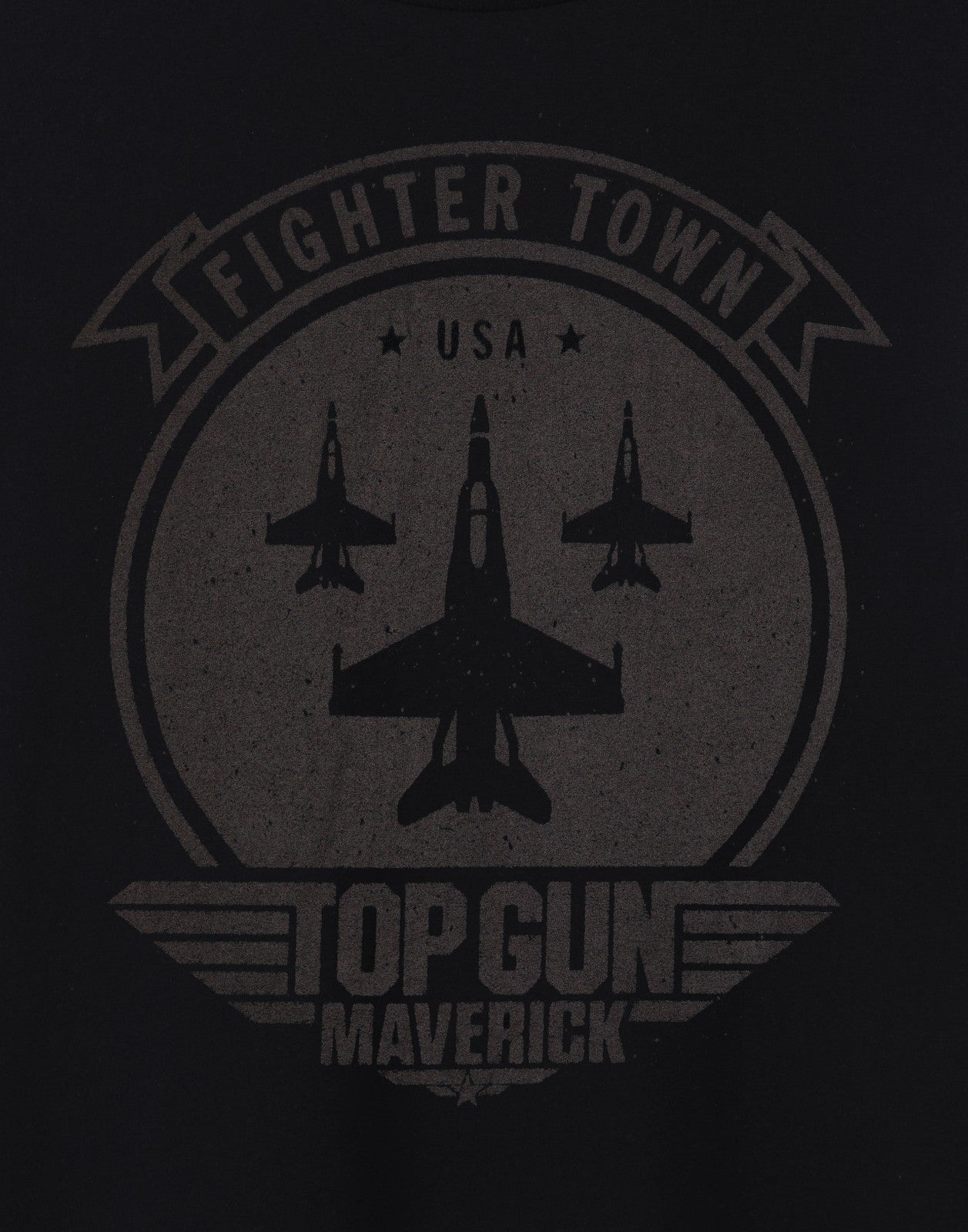 Top Gun: Maverick Short Sleeved T-Shirt | Mens Black | Official Merch