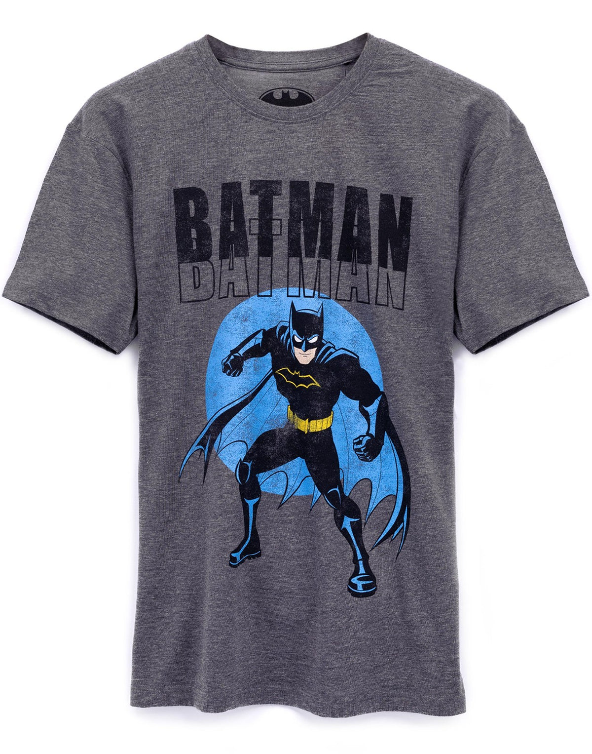 DC Comics Short Sleeved T-Shirt | Mens Grey | Official Merch