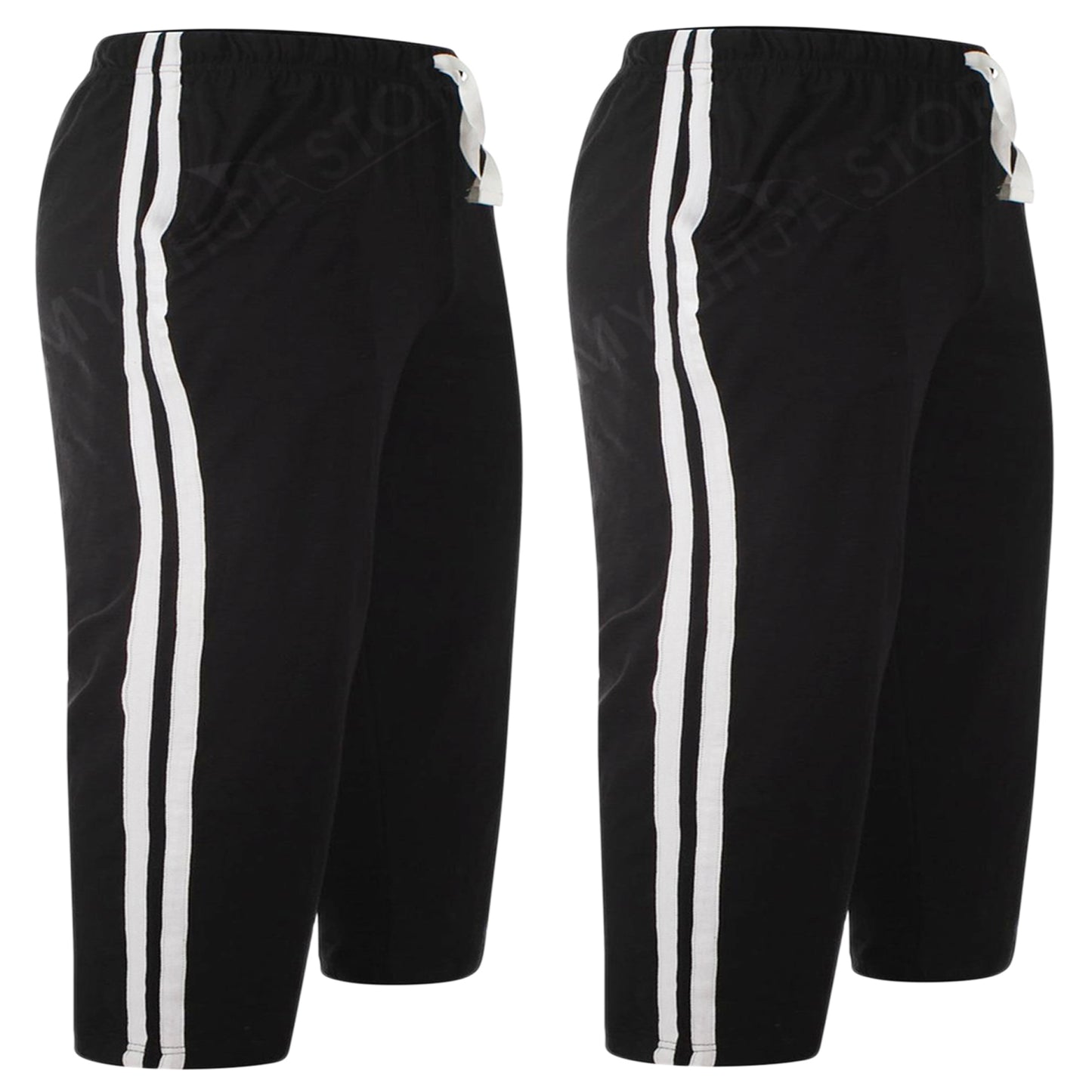 2 PACK MENS LOUNGE SHORTS COTTON PJS NIGHT WEAR CASUAL PYJAMAS SLEEPWEAR BOTTOM