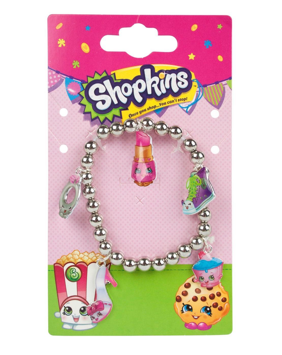 Shopkins Bracelet | Girls Silver | Official Merch
