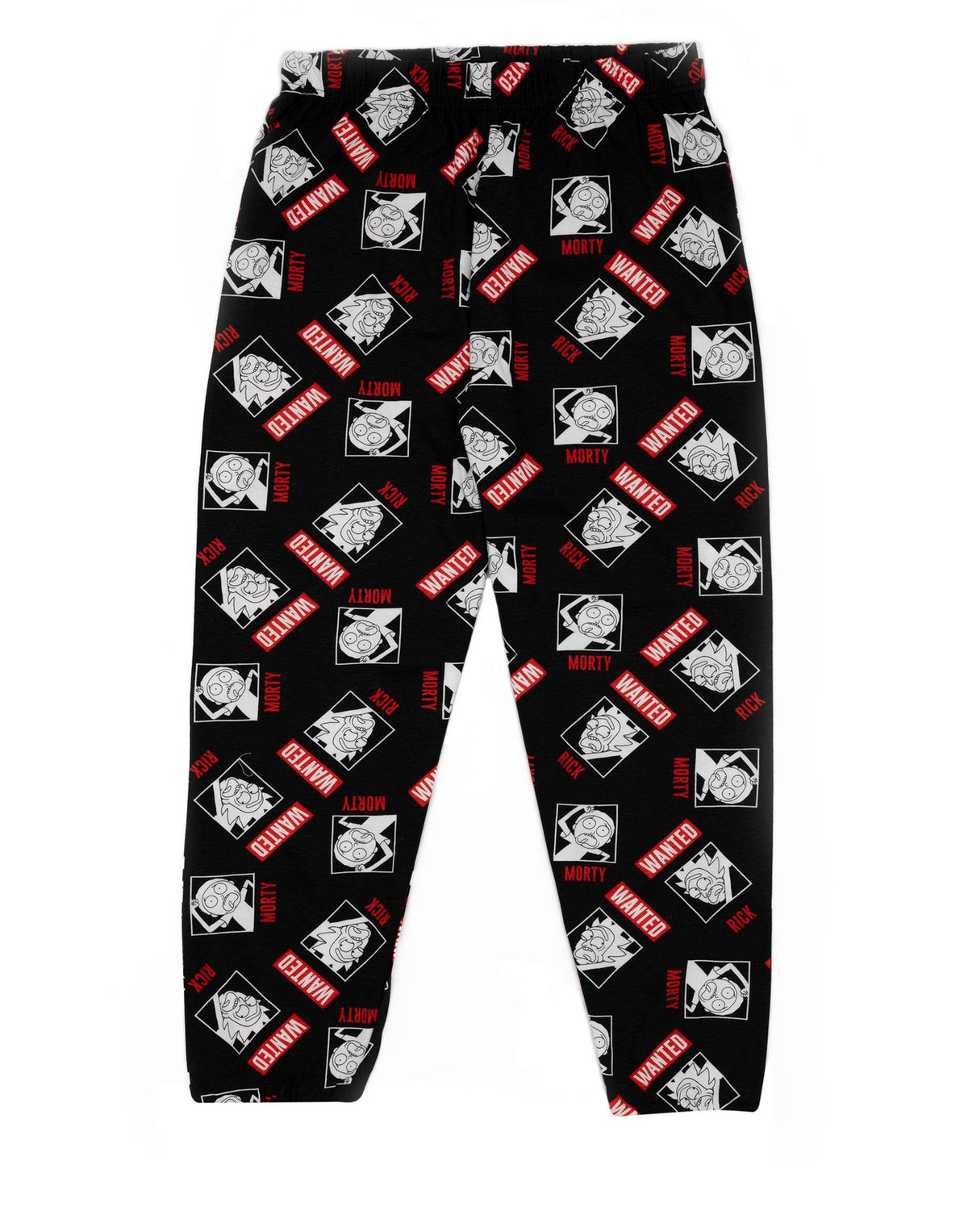 Rick And Morty Short Sleeve Long Leg Pyjama Set | Mens White | Official Merch