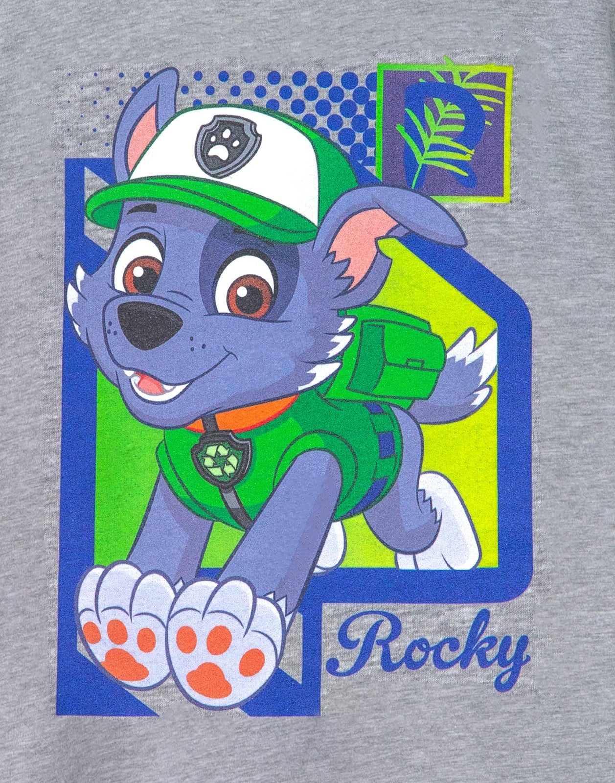 Paw Patrol Short Sleeved T-Shirt | Boys Grey Marl | Official Merch