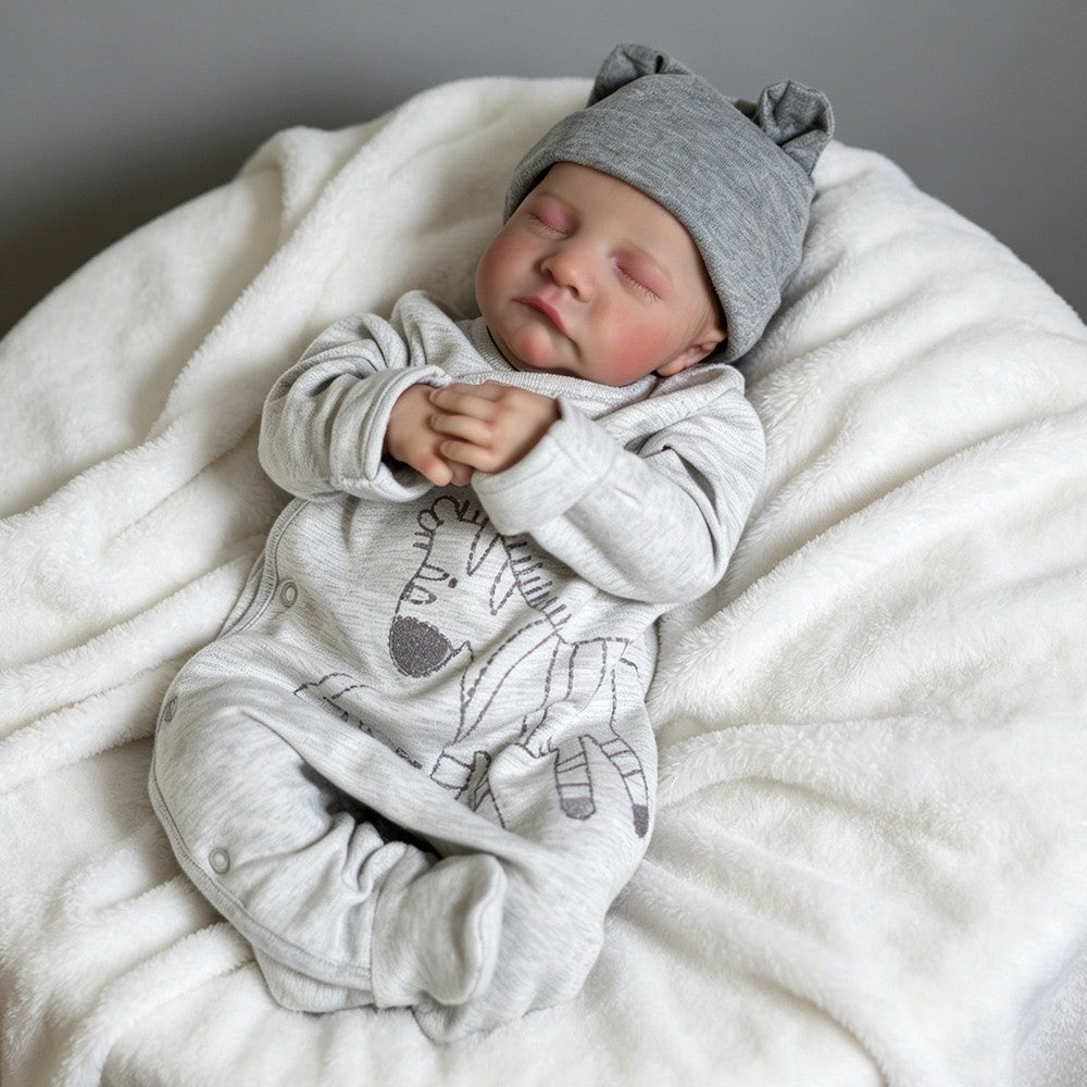 Handmade Realistic Reborn Baby Dolls Boy Vinyl Silicone Lifelike Newborn Doll UK