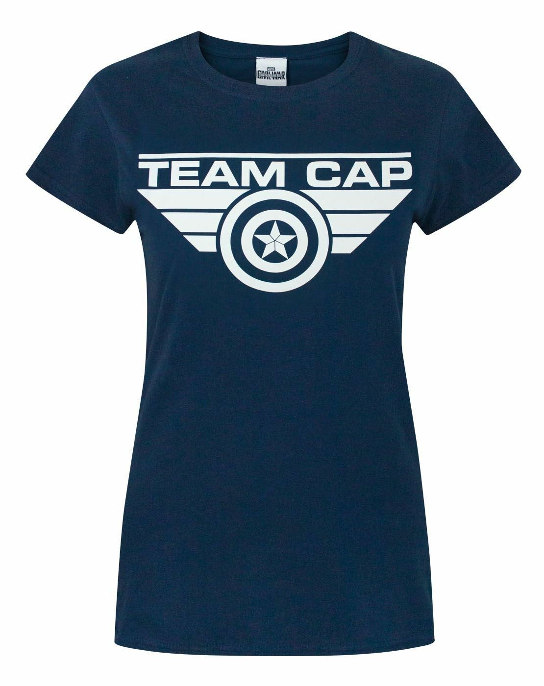 Marvel Short Sleeved T-Shirt | Womens Blue | Official Merch