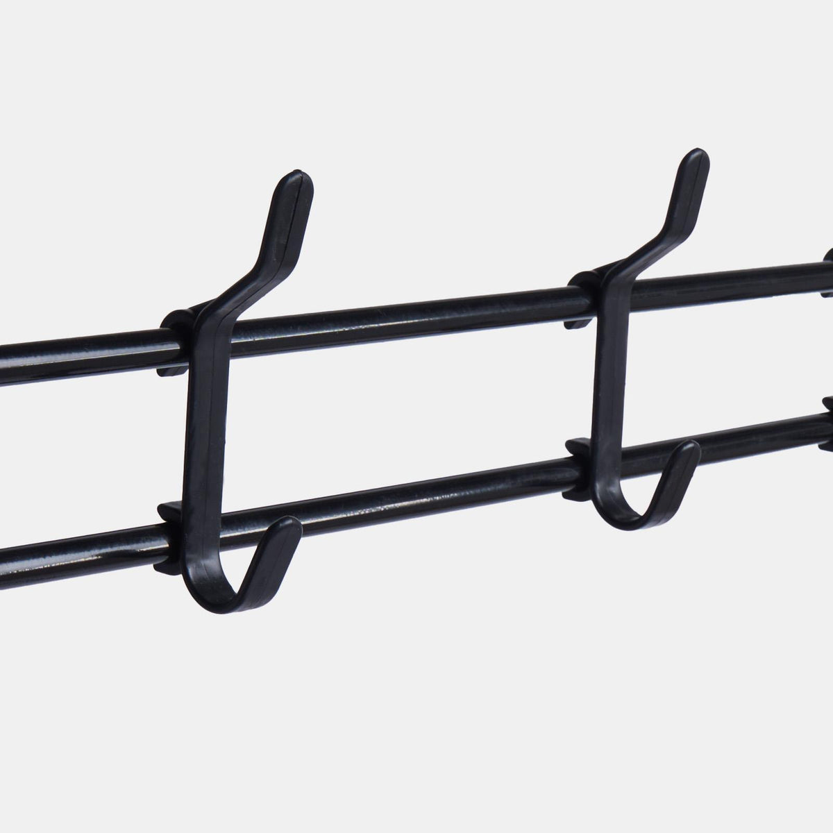 16 Hook Shelving Rack Storage Tier Unit Hallway Home Decor Wire Office Organiser