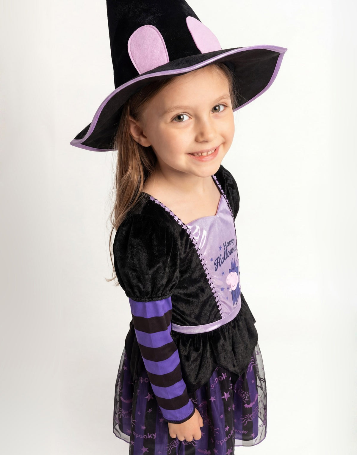 Peppa Pig 2 Piece Costume | Girls Purple | Official Merch