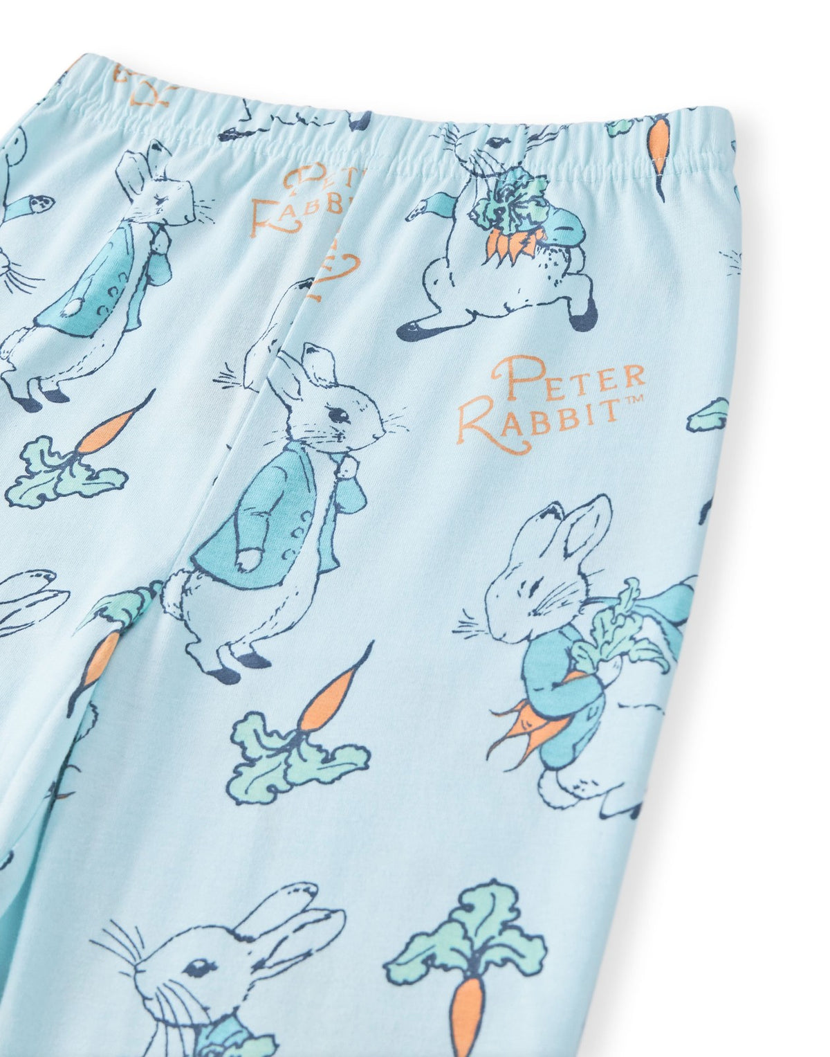 Peter Rabbit Long Sleeve Long Leg Pyjama Set | Boys Blue AOP | Official Merch
