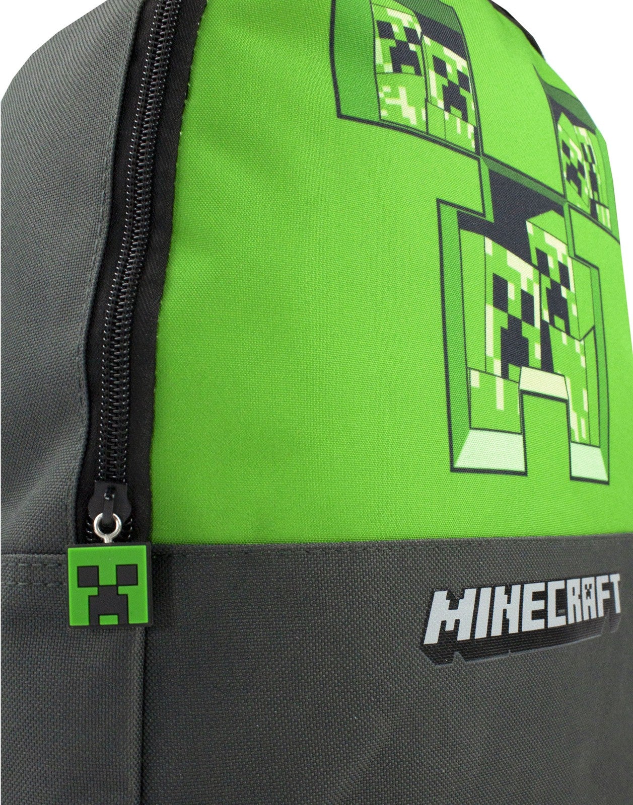 Minecraft Backpack | Boys Grey Gaming | Official Merch