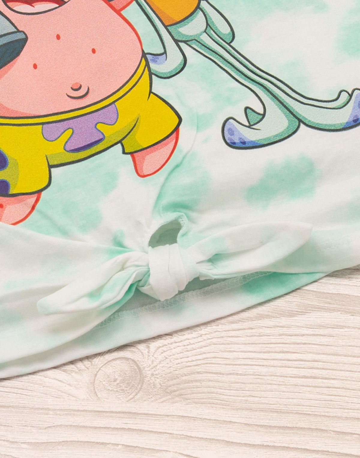 SpongeBob SquarePants Short Sleeved T-Shirt | Girls Blue | Official Merch
