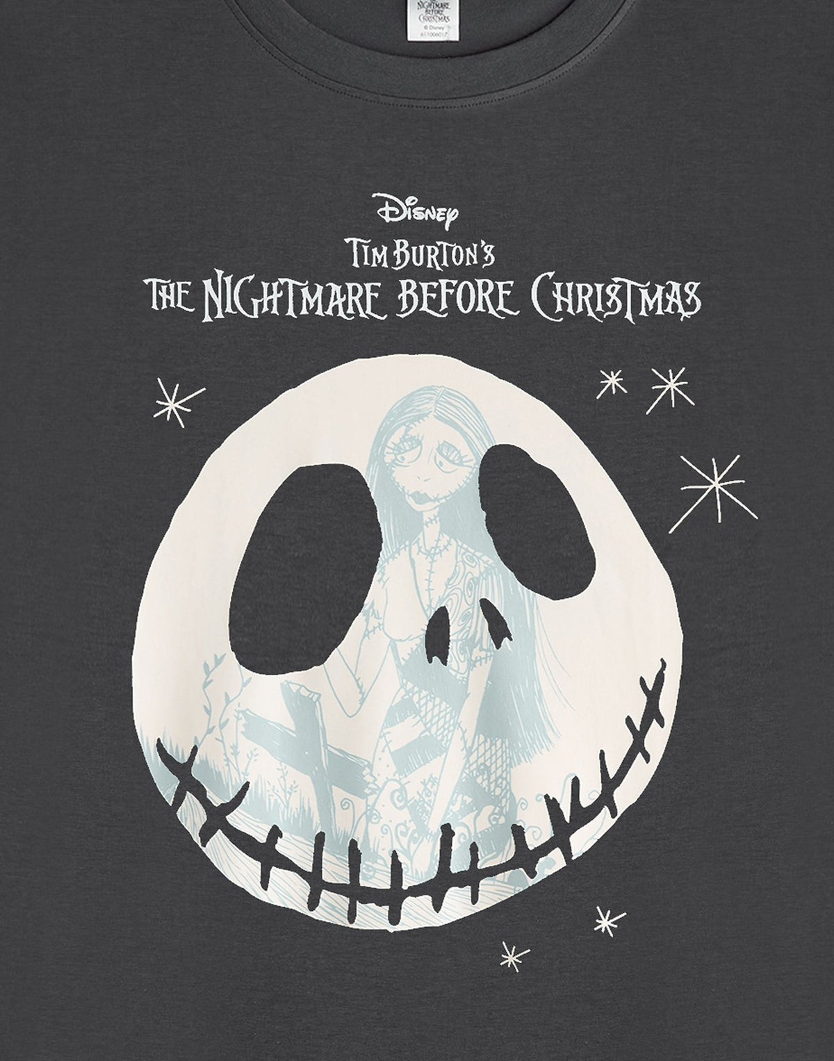Disney Short Sleeve Nightdress | Womens Black | Official Merch