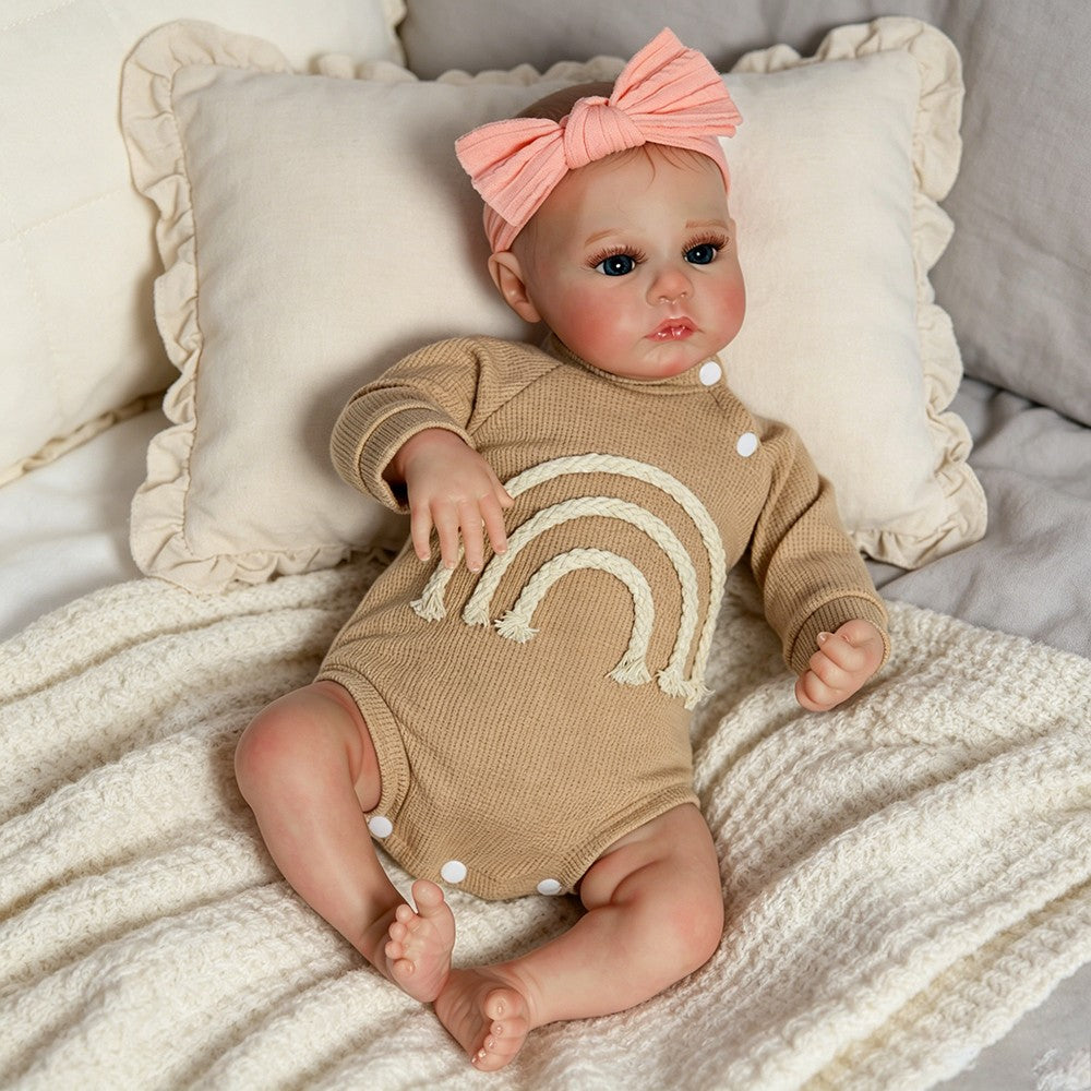 New Lifelike Reborn Baby Dolls Girl Handmade Newborn Doll Realistic Twins Gift